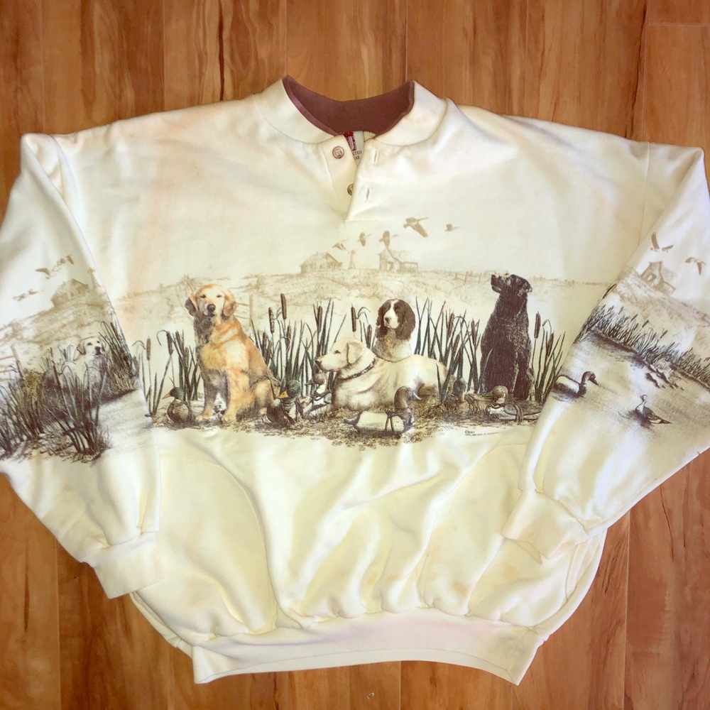 Vintage Dog Sweatshirt